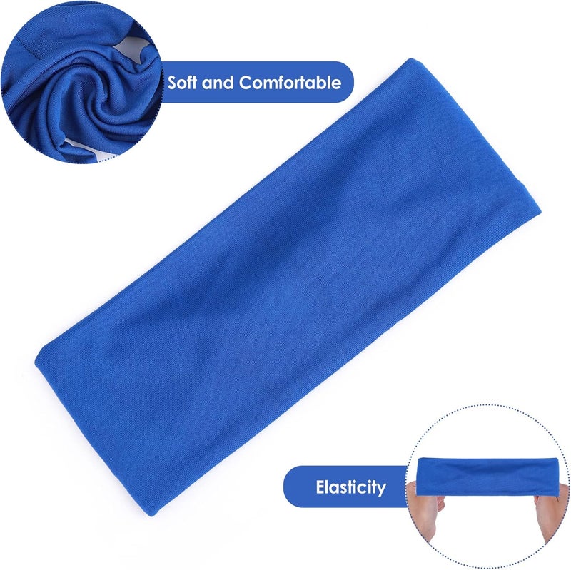 Sibba 4 Pcs Football Sports Fan Headband Basketball Hair Bands Baseball Gear Gym Workout Sweatbands Running Yoga Athletic Bandana - Image 5